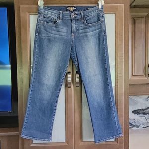 Lucky Brand Sweet' N Distressed Crop Jeans - Size 8